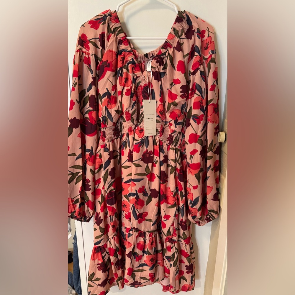 Floral Long Sleeve Dress